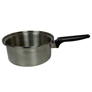 Royal Prestige 7-Ply Stainless Steel Titanium 9 Inch Saucepan Made in USA